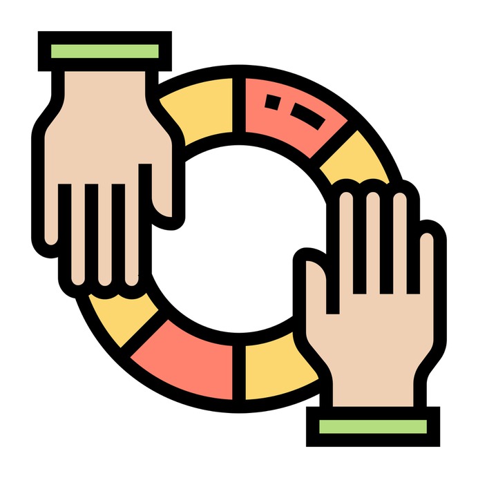 See more icon inspiration related to help, share, support, aid, assist, hands and gestures, hands and sharing on Flaticon.