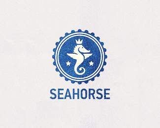 logo design idea #479: Seahorse Logo