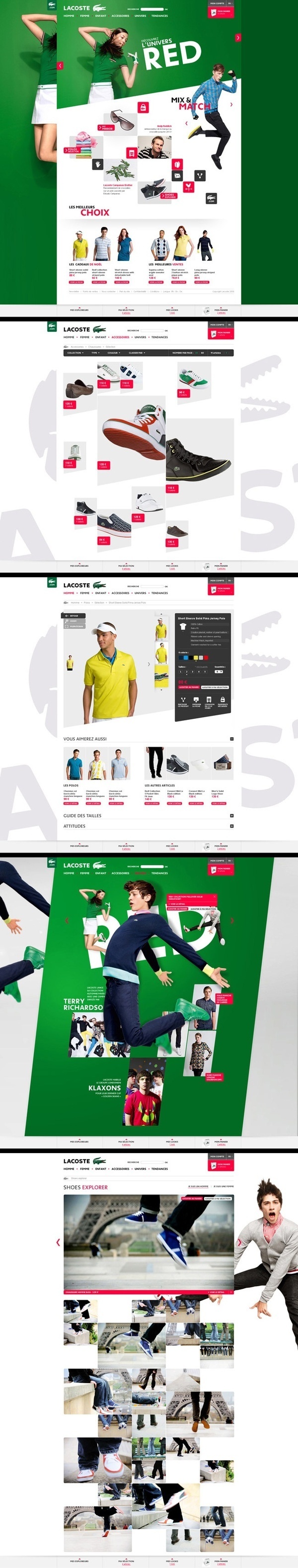 Lacoste #digital #angle #web