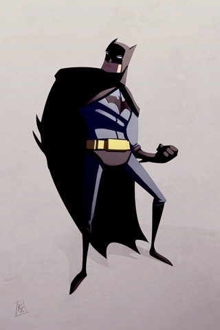 FFFFOUND! | Evenin' Cooldown : Batman by *kay-too on deviantART #illustration #batman