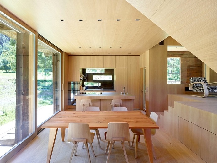 Old Barn Conversion / Praz-de-Fort by Savioz Fabrizzi Architectes
