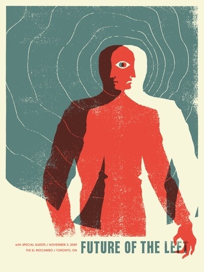 Future of the Left #screen #print #gigposter