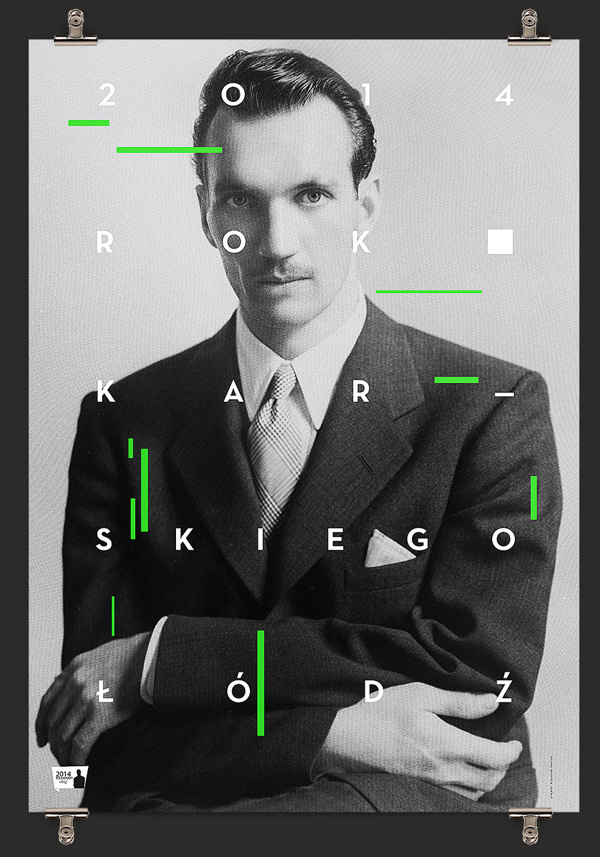 100th Anniversary of the Jan Karski's birth on Behance #design #graphic #photography #poster #typography