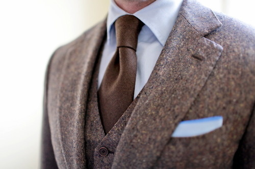 Best Brown Suit Tie Clothing People images on Designspiration