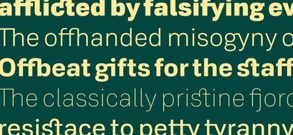 Doctrine #fonts