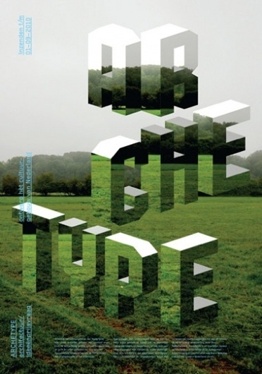 Archetype - HOAX: GRAPHIC DESIGN #poster #typography