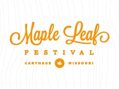 Dribbble - Maple Leaf Round 2 by Matthew Spiel #mark #badge #orange #logo #typography