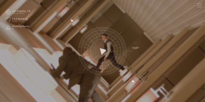 Still from an Inception interface called "Convolve" by Sean Morse and Alex Norton