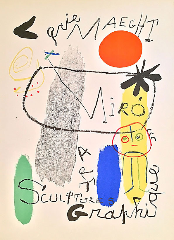 Miro. Fine Artists doing posters