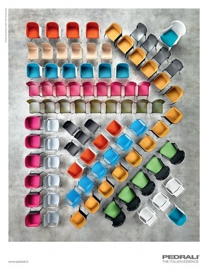 Leftloft, we are an italian design company / Projects / Pedrali #direction #colour #art