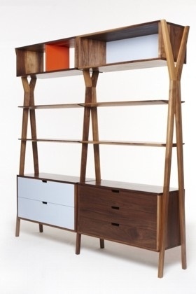 Dare Studio :: Dixon Modular Storage Unit #oak #wood #furniture #walnut