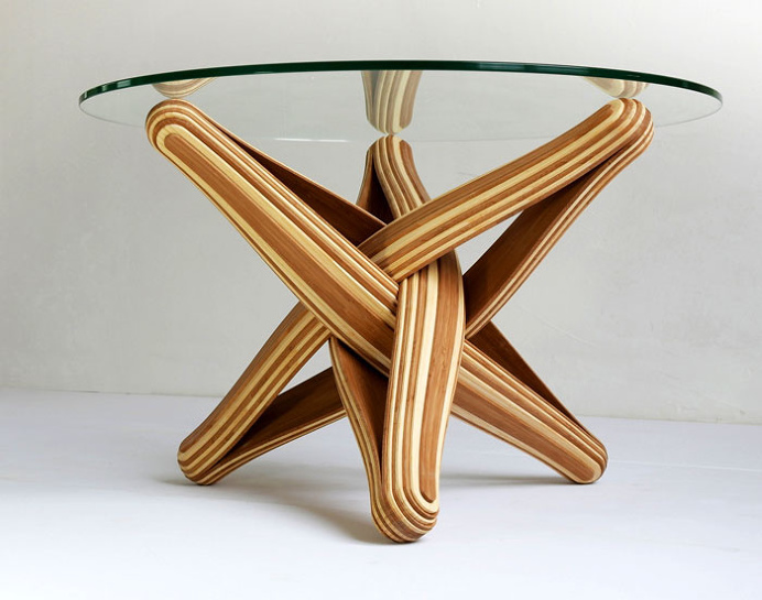Bamboo Coffee Table by J.P.Meulendijks - #design, #furniture, #modernfurniture,