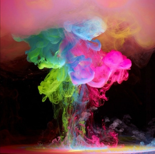 Aqueous Electreau | The Design Ark #electreau #ink #photography #aqueous #colour #underwater