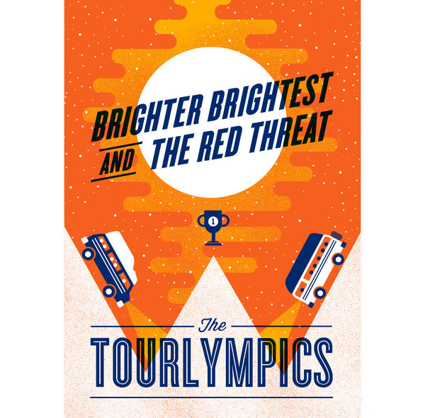 THE TOURLYMPICS - Design #illustration
