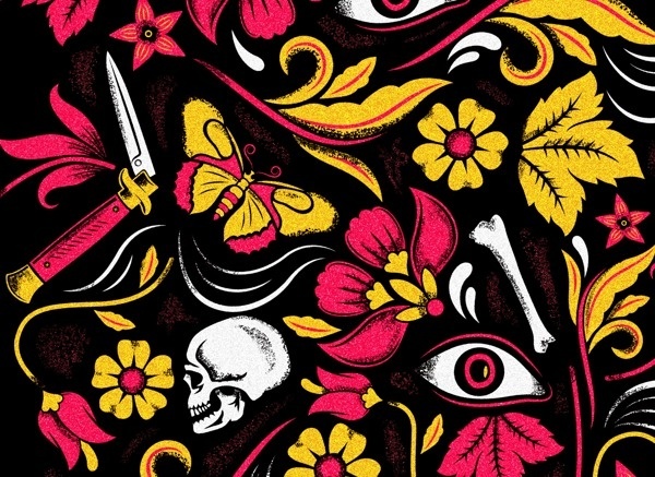 Justin Poulter #illustration #pattern