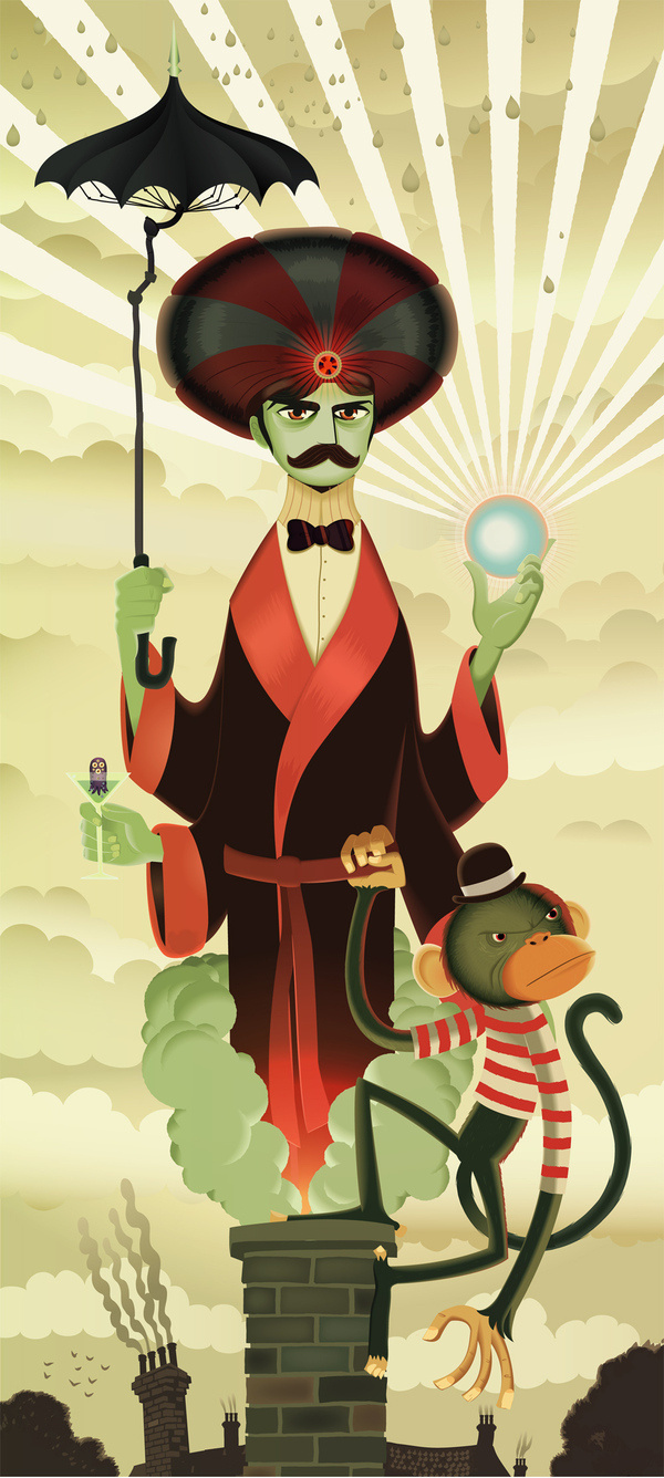 Suburban Swami #illustration