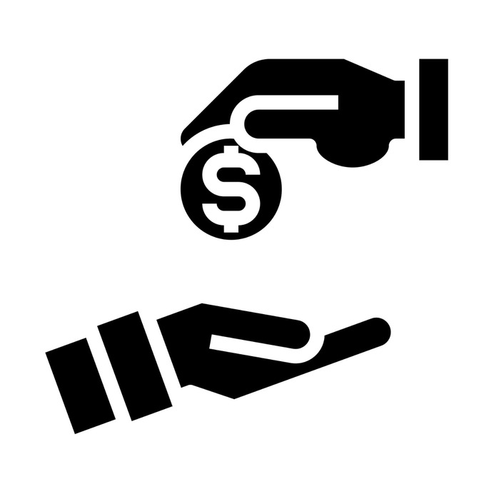 See more icon inspiration related to Sponsor, business and finance, hands and gestures, dollar symbol, solution, hands, coin, business and money on Flaticon.