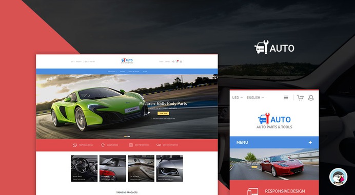 #Auto Parts #Automotive Store #Prestashop #Responsive #Theme #TemplateTrip #eCommerce #Website #Template