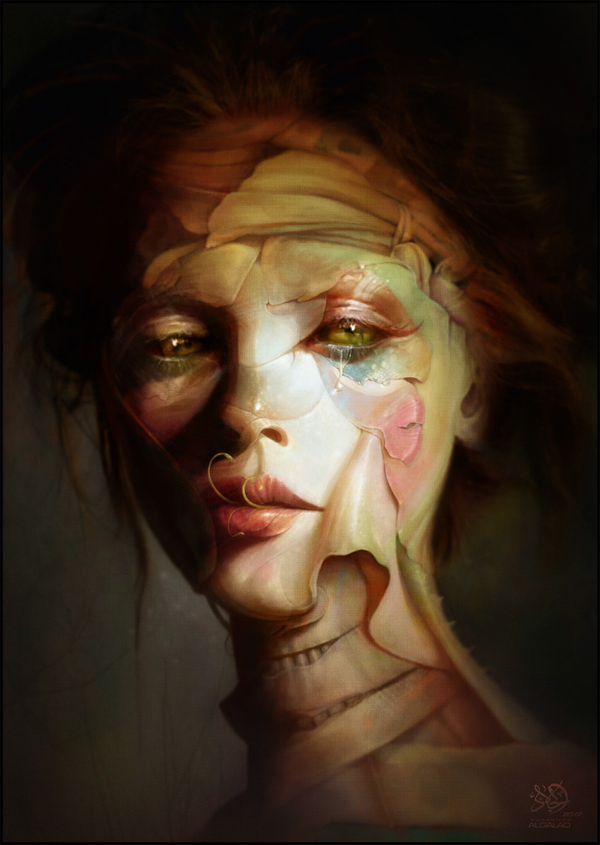 Unique beauty by Algalad on deviantART #portrait #corpse #girl