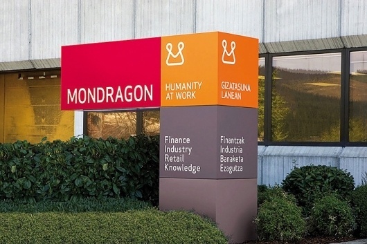 Mondragon - Saffron Brand Consultants #identity #wayfinding