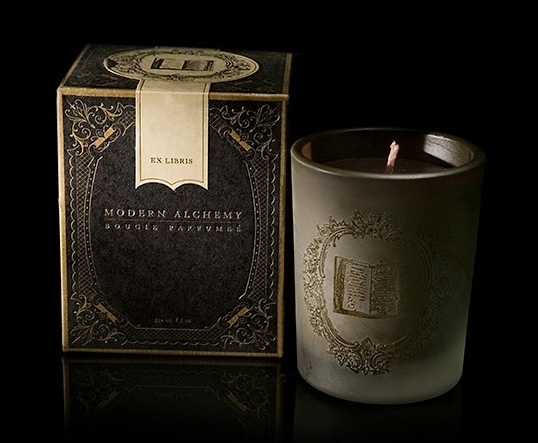 Modern Alchemy | Lovely Package #embossing #packaging #clean #glass #candle #elegant #etching