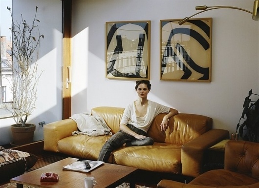 At Home with Anouck Lepère - NOWNESS #antwerp #apartment #lepre #anouck