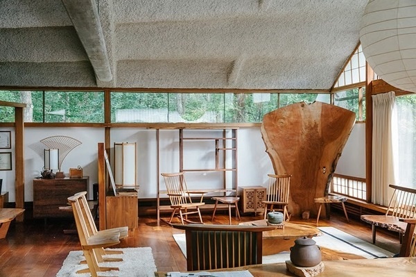 George Nakashima #interiors #nakashima #george #chairs