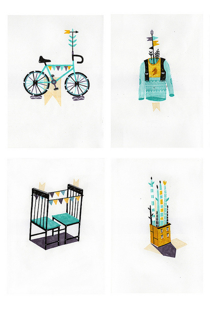 illustrations by Xusha Shishkova #illustration