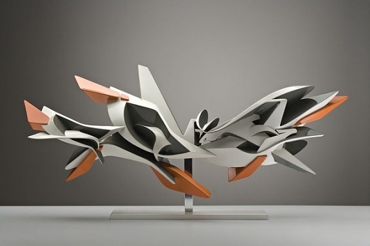 Glossy Sculptures on the Behance Network #graffiti #sculpture #pvc