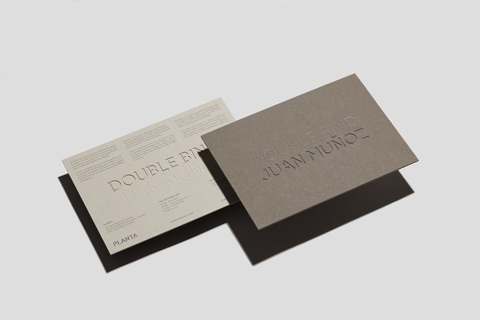Invitación a Double Bind - Juan Muñoz en PLANTA on Behance