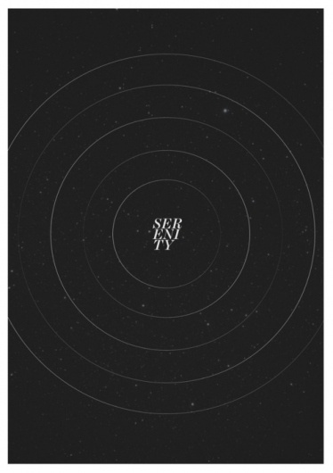 iamhingo #white #black #poster #serenity #typography