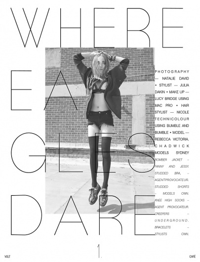 Where Eagles Dare | Volt Café | by Volt Magazine #beauty #white #design #graphic #volt #black #photography #art #and #fashion #layout #magazine #typography