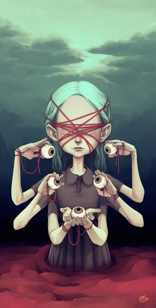 Eyes #girl #eyes #design #graphic #illustration
