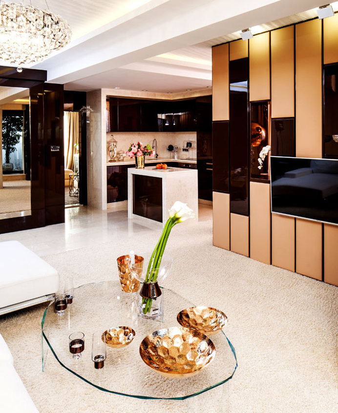 Feminine Apartment by IDEA Studio - #decor, #interior, #homedecor,