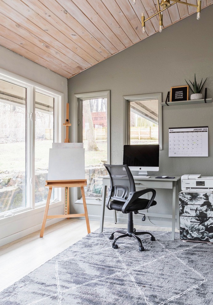 Emma's Home Office Refresh - A Beautiful Mess