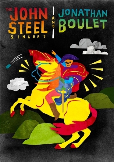steel & boulet poster - georgiaperry #illustration #design