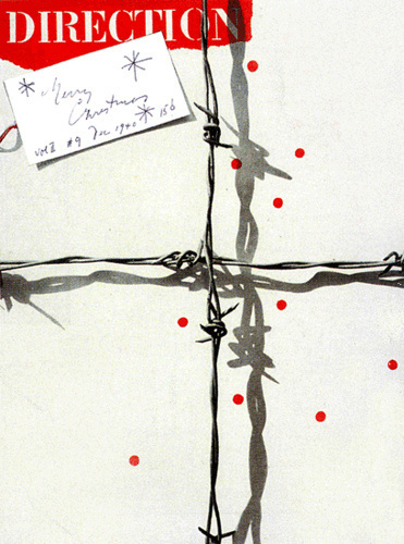 Paul Rand for Direction magazine, 1940. #direction #rand #magazine #paul