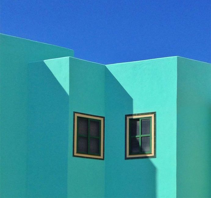 Aesthetic and Color Pop Architecture Photos by Tekla Evelina Severin