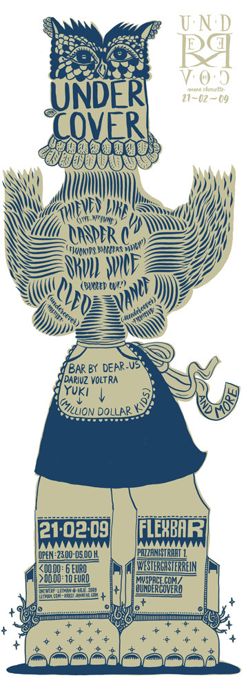 Illustration, Hand Type