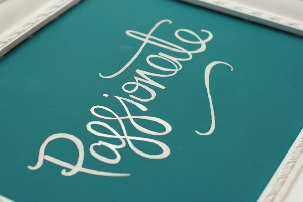 Leeds & Partners #frame #lettering #passionate #painted #paint #painting #passport #hand #typography