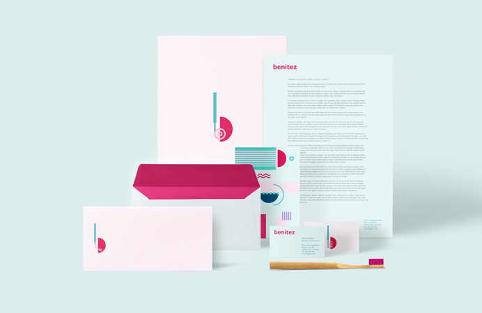 benítez #brand #dental #dentalclinic #inspiration #mariadesign