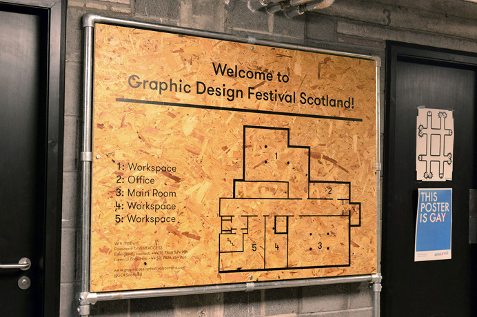 Graphic Design Festival Scotland by Warriors Studio #WarriorsStudio