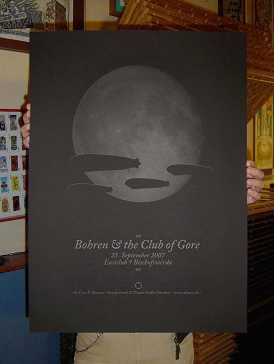 Cool Gig Posters by Lars P. Krause