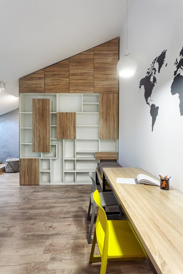 Two-Level Apartments near Kiev by Martin Architects 6