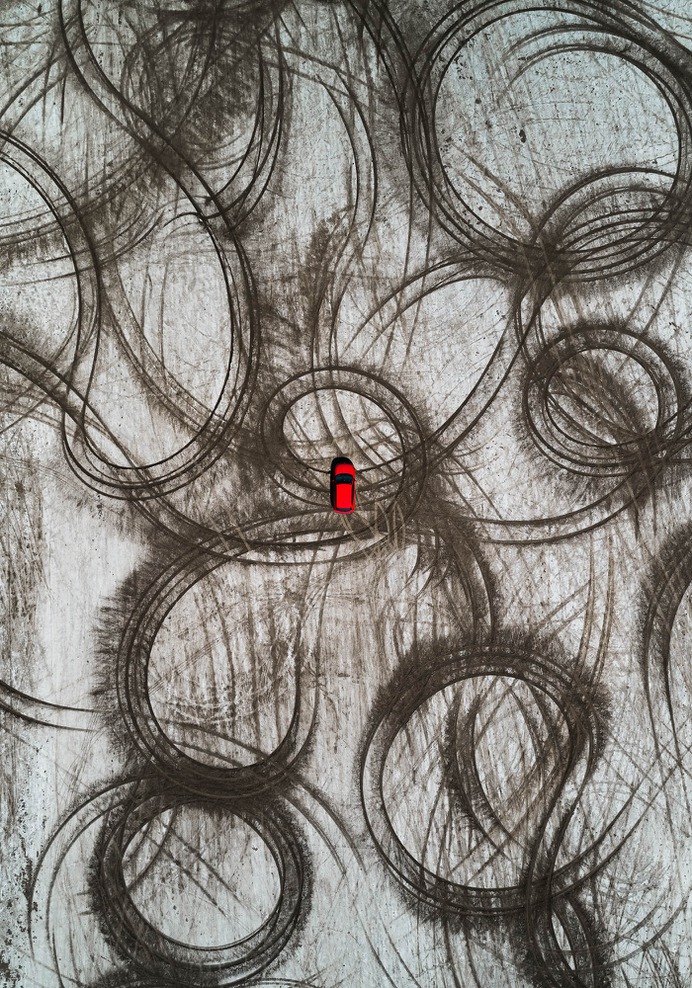 Manmade Patterns and Uncanny Shadows Photographed From Above by JP and Mike Andrews | Colossal