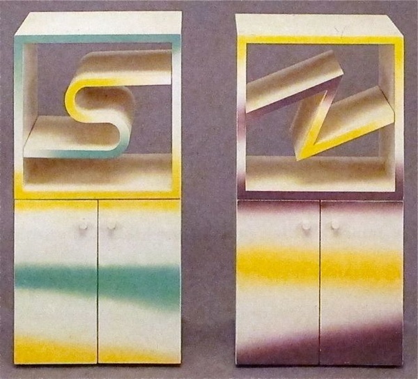 Arata Isozaki "Fuji" cabinets, 1981