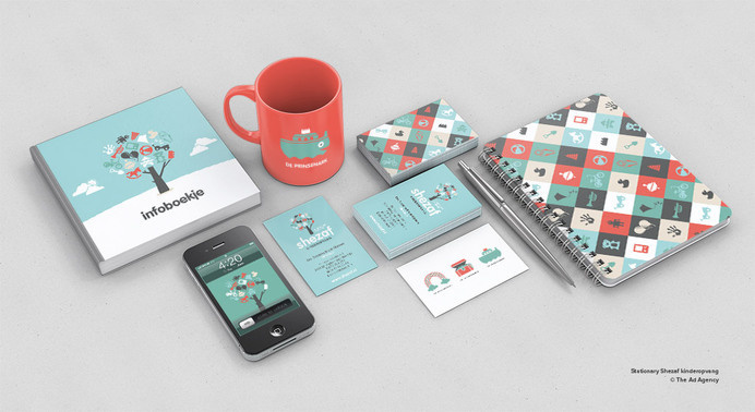 Identity Shezaf Kinderopvang (childcare) - The Ad Agency, www,theadagency.nl #shezaf #theadagency #design #graphic #identity #logo