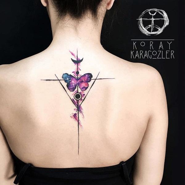 #tattoo, #butterfly,#Minimalist,#galaxy