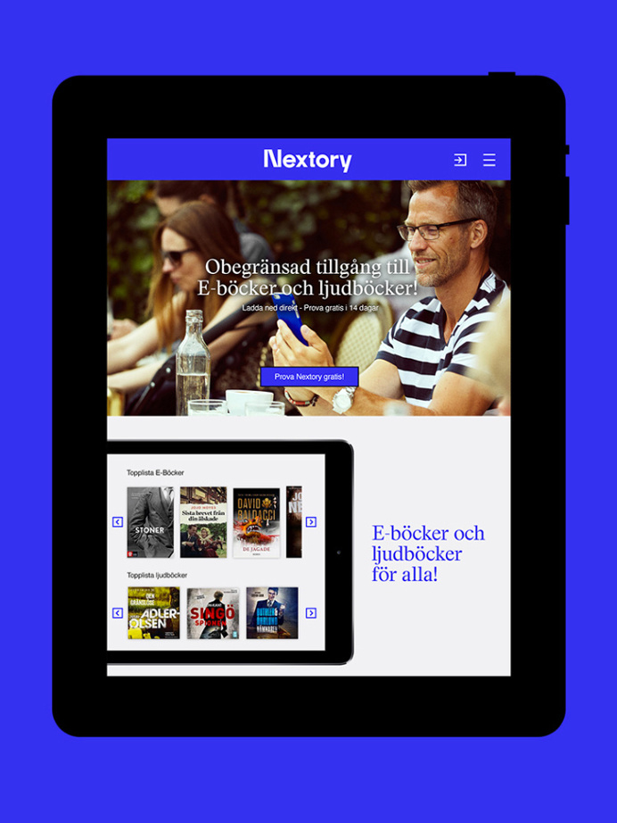 Nextory by Essen International #website #ios #ipad