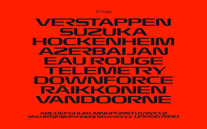 Formula 1 unveils new identity by Wieden + Kennedy London - Creative Review